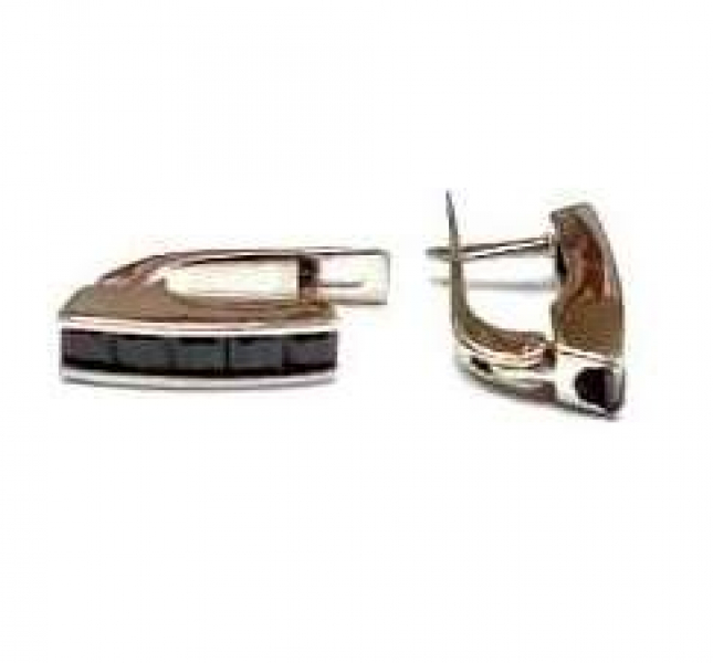 Серьги 2003н.шп (Ag 925) Серебряные грани, ювелирная компания