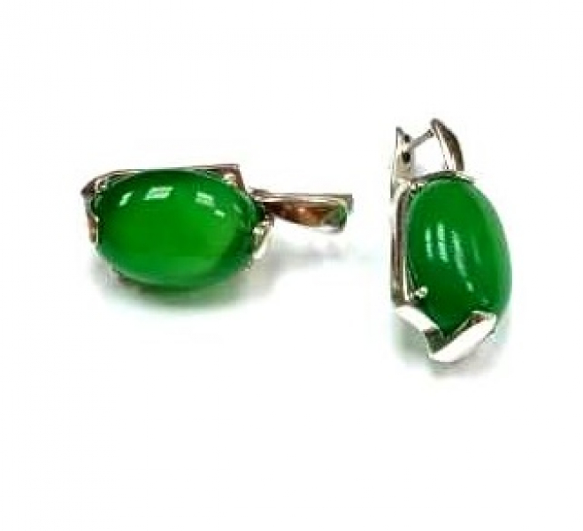 Серьги 440сХриз (Ag 925) Серебряные грани, ювелирная компания