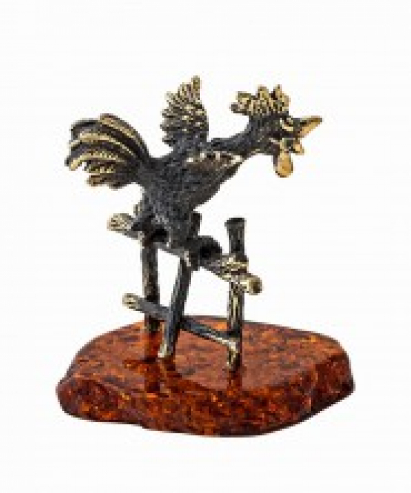 Купить Сувенир 1235 петух будильник в магазине Серебряные грани ...