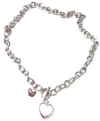 Колье КлЛП004 (Ювелирный сплав) Серебряные грани, ювелирная компания