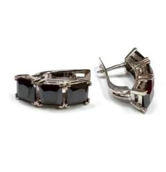 Серьги 2152н.шп (Ag 925) Серебряные грани, ювелирная компания