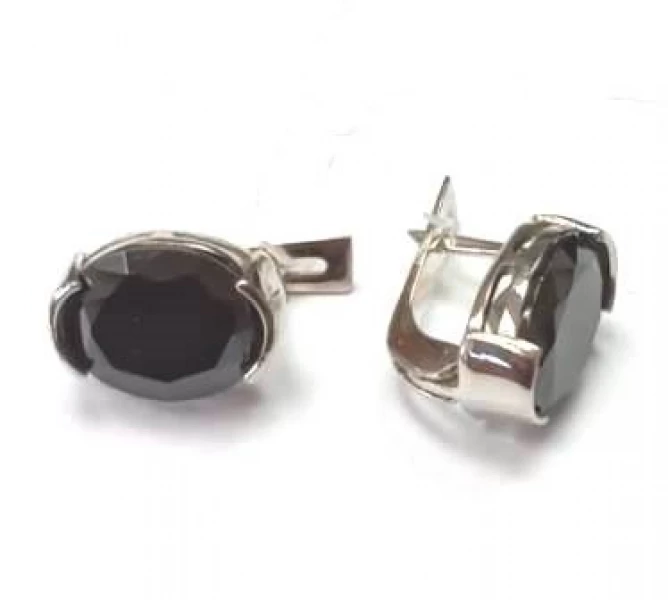 Серьги 2160н.шп (Ag 925) Серебряные грани, ювелирная компания