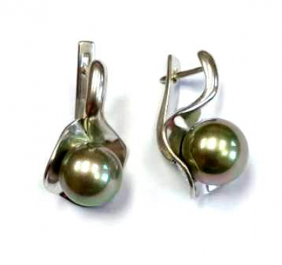 Серьги с1740Жемс (Ag 925) Серебряные грани, ювелирная компания