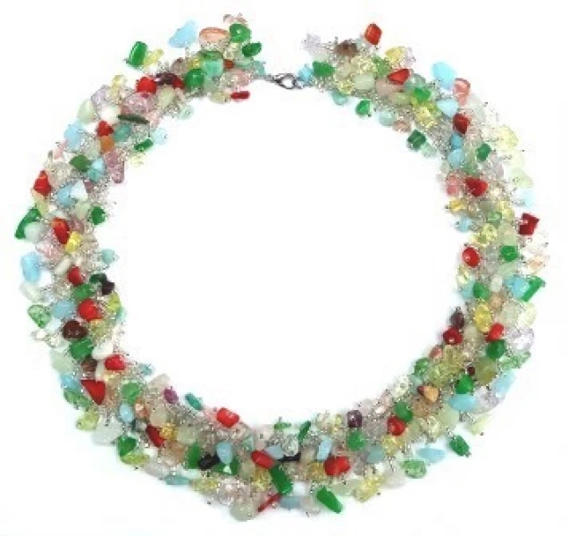 Колье КММиксБ-3 Серебряные грани, ювелирная компания