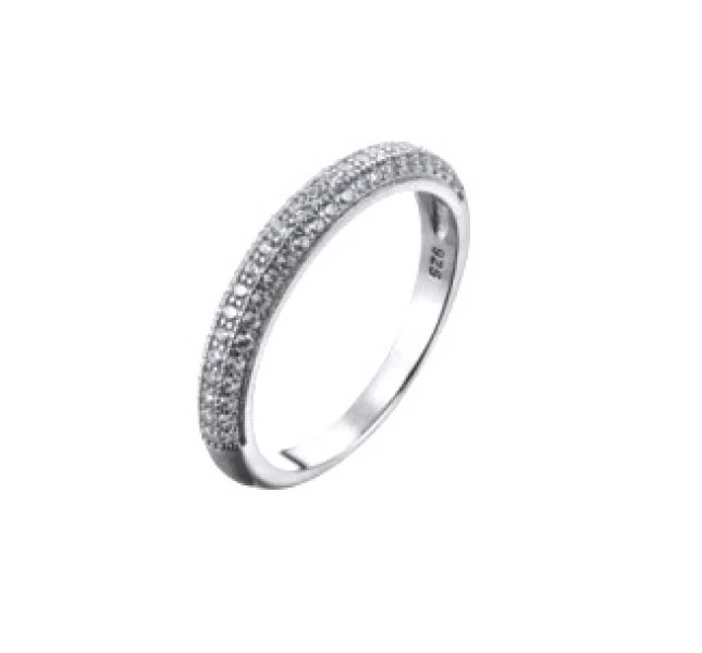 Кольцо LLR 387 (Ag 925) Серебряные грани, ювелирная компания