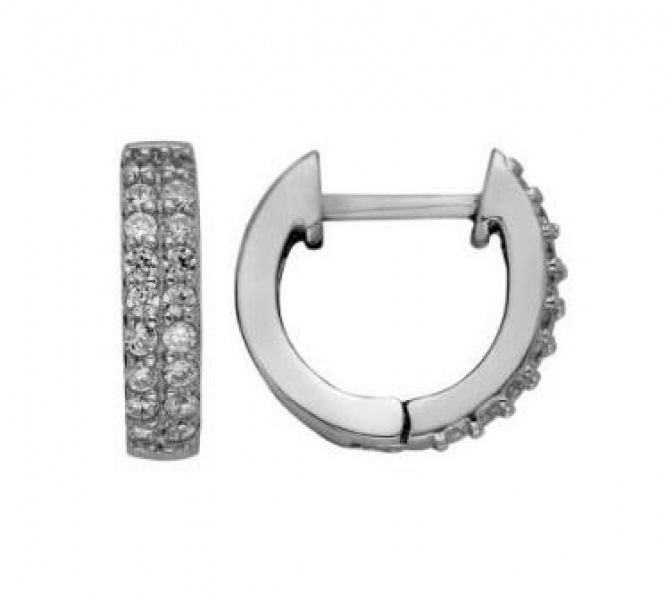 Серьги LLE 57 (Ag 925) Серебряные грани, ювелирная компания