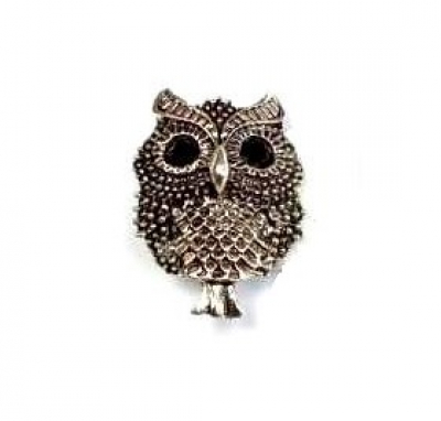Брошь Сова 3 с Серебряные грани, ювелирная компания