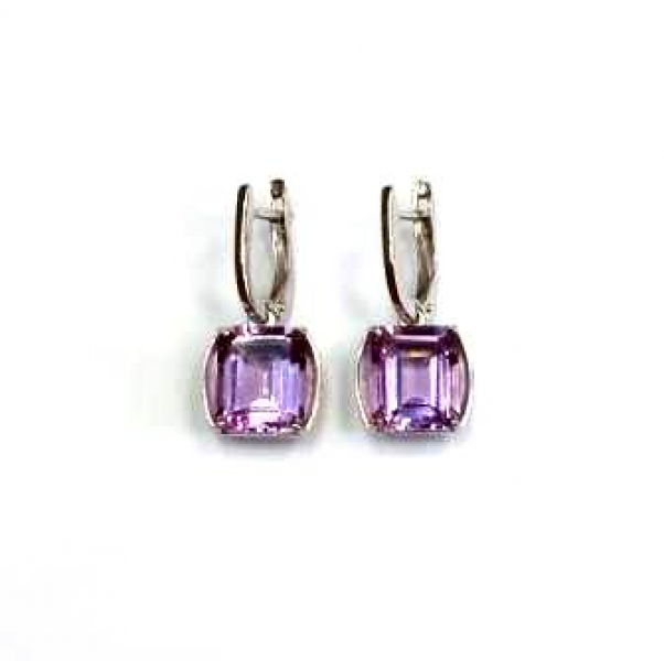 Серьги Z2-10702Ам (Ag 925) Серебряные грани, ювелирная компания