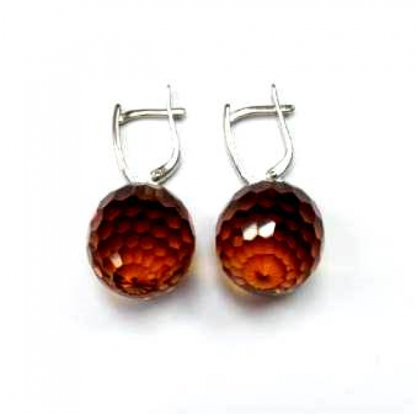 Серьги 232444.1-82-1 (Ag 925) Серебряные грани, ювелирная компания