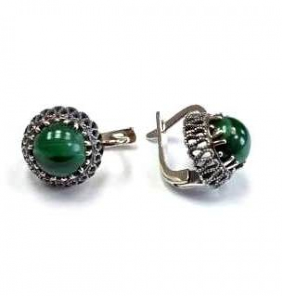 Серьги 78161мал (Ag 925) Серебряные грани, ювелирная компания