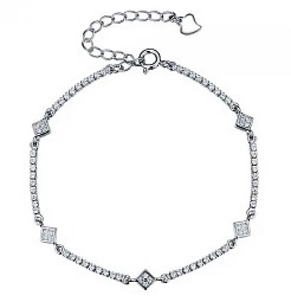 Браслет JXB 34 (Ag 925) Серебряные грани, ювелирная компания