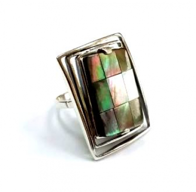 Кольцо 462кГел (Ag 925) Серебряные грани, ювелирная компания