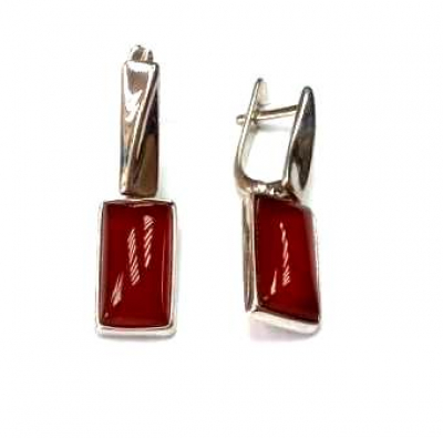 Серьги 232421-39 (Ag 925) Серебряные грани, ювелирная компания