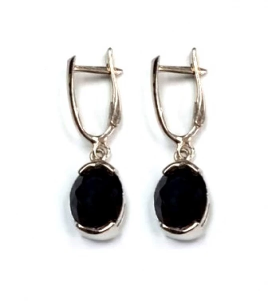 Серьги 2-2160н.шп (Ag 925) Серебряные грани, ювелирная компания