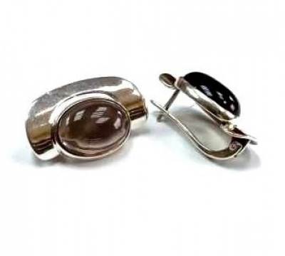 Серьги с10137Раух (Ag 925) Серебряные грани, ювелирная компания
