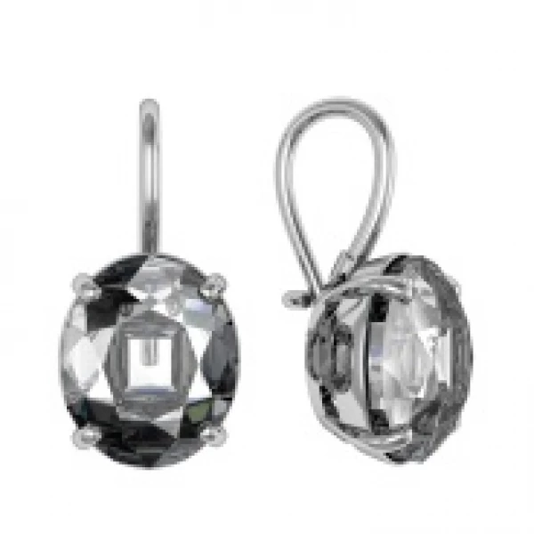 Серьги 301854-GH73 (Ag 925) Серебряные грани, ювелирная компания