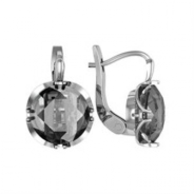 Серьги 331250-GH73 (Ag 925) Серебряные грани, ювелирная компания