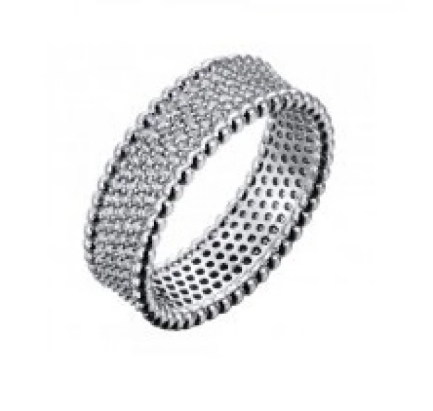 Кольцо LLR 450 (Ag 925) Серебряные грани, ювелирная компания