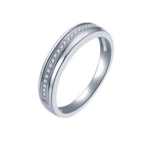 Кольцо LLR 560 (Ag 925) Серебряные грани, ювелирная компания