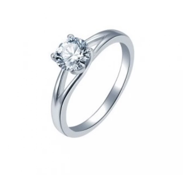 Кольцо LLR 578 (Ag 925) Серебряные грани, ювелирная компания