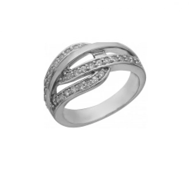 Кольцо LLR 87 (Ag 925) Серебряные грани, ювелирная компания