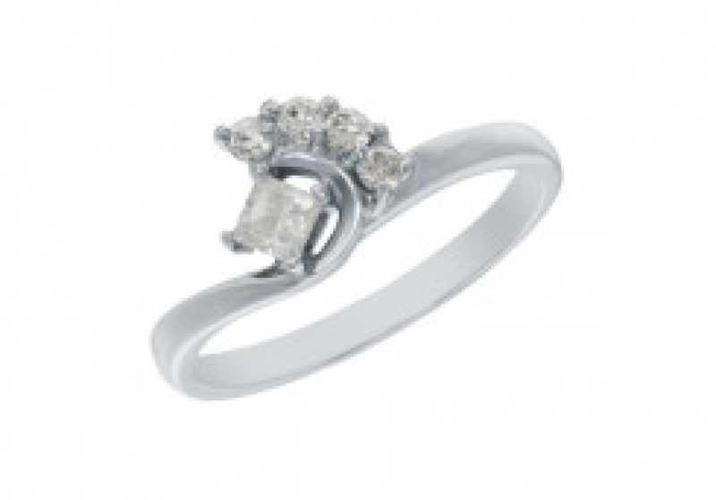 Кольцо HSR 12 (Ag 925) Серебряные грани, ювелирная компания