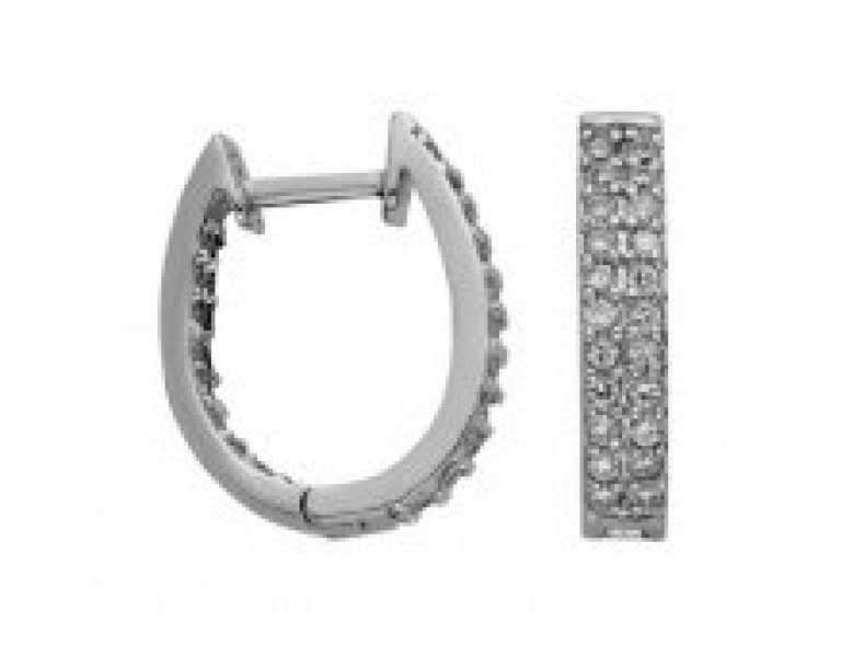 Серьги LLE 223 (Ag 925) Серебряные грани, ювелирная компания