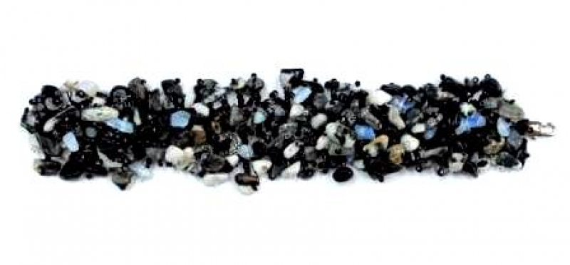 Браслет БрМОбАгБ Серебряные грани, ювелирная компания