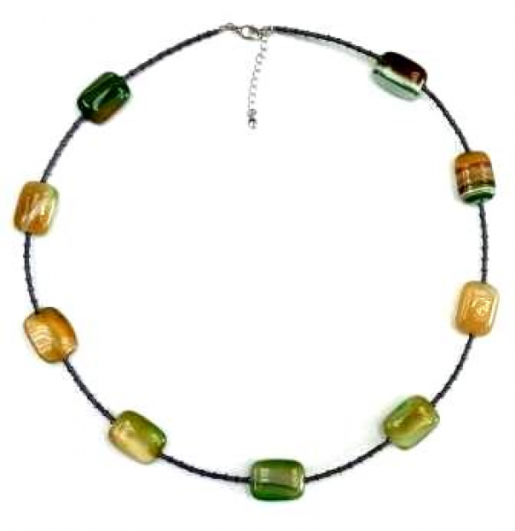 Бусы КБ126-15.2 Серебряные грани, ювелирная компания