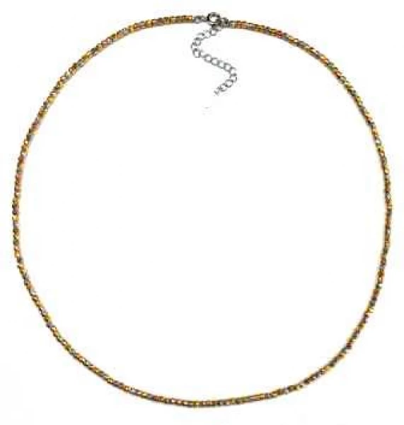 Колье 70-77-00220 (Ag 925) Серебряные грани, ювелирная компания