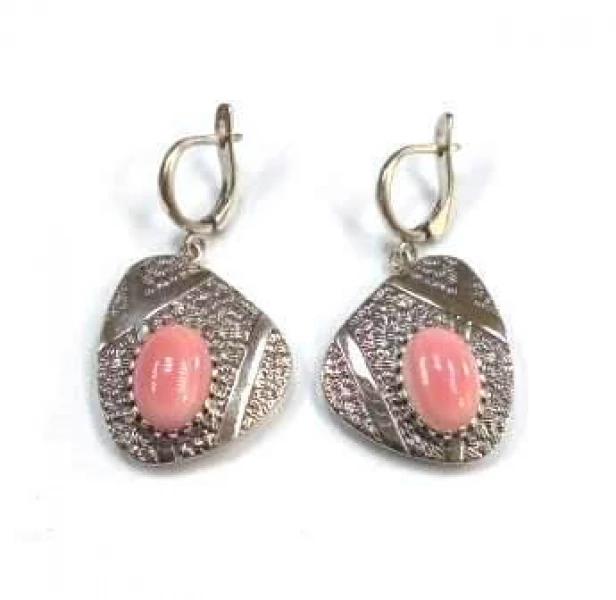 Серьги с1965Корр (Ag 925) Серебряные грани, ювелирная компания