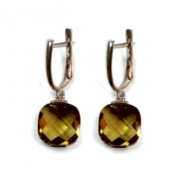 Серьги 1-2156юк.с (Ag 925) Серебряные грани, ювелирная компания