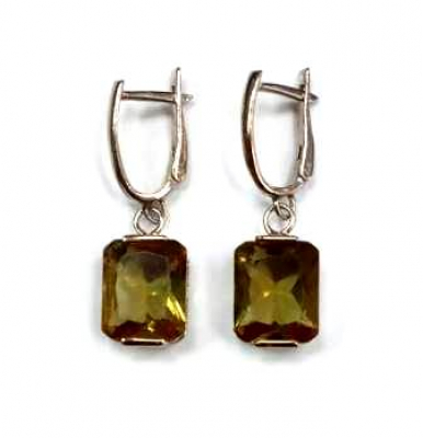 Серьги 1-2153юк.с (Ag 925) Серебряные грани, ювелирная компания