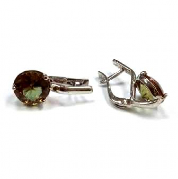 Серьги 2411юк.с (Ag 925) Серебряные грани, ювелирная компания