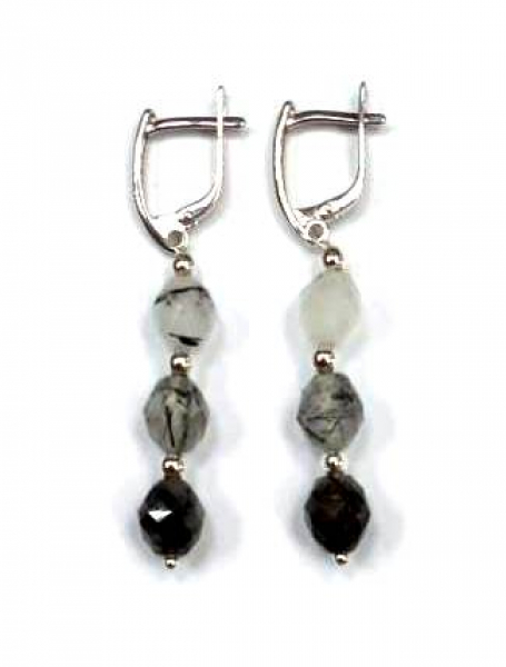 Серьги 232444.3-95.11 (Ag 925) Серебряные грани, ювелирная компания