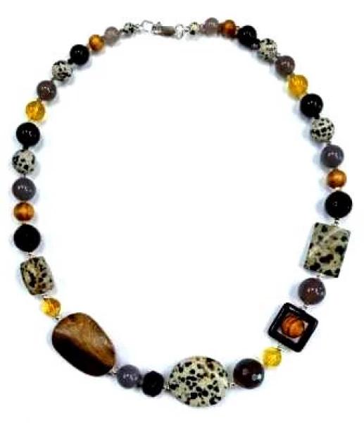 Бусы 807-1 (Ag 925) Серебряные грани, ювелирная компания