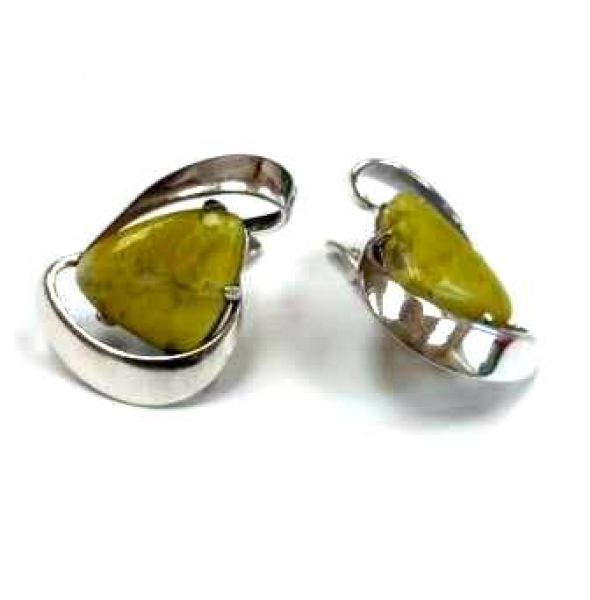 Серьги с10016Лизр (Ag 925) Серебряные грани, ювелирная компания