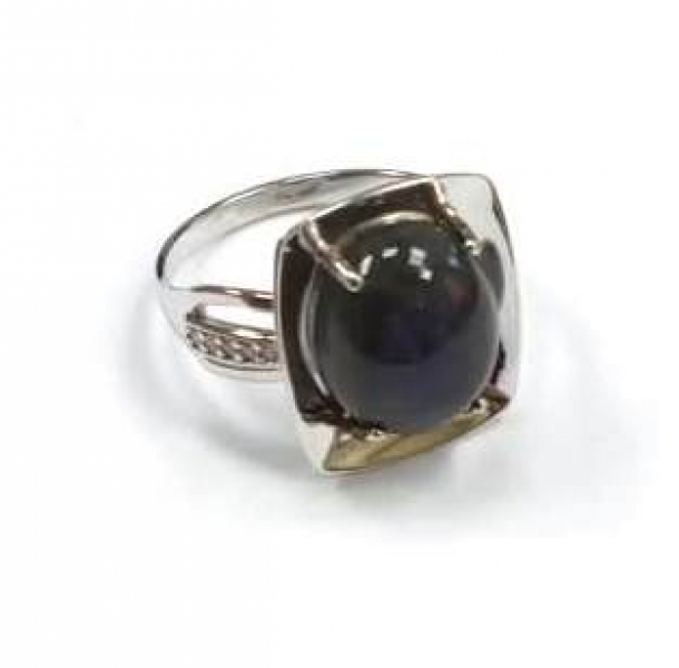 Кольцо 211147-FA11LB (Ag 925) Серебряные грани, ювелирная компания