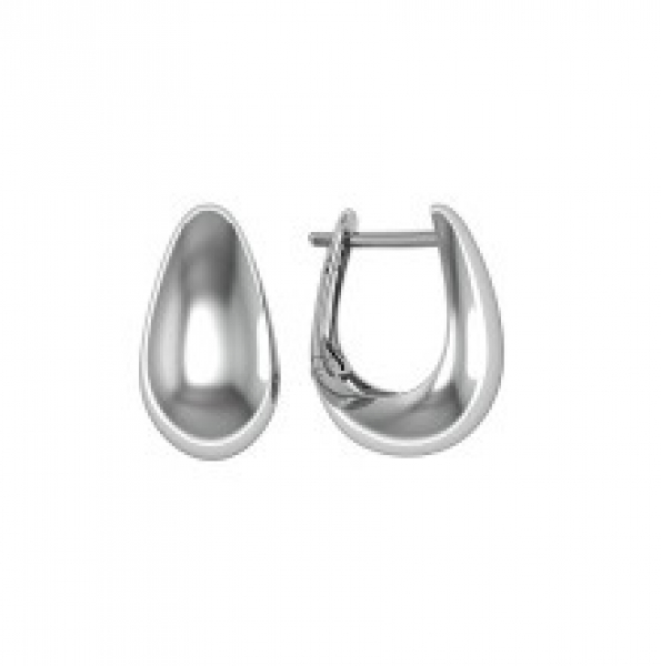 Серьги 311157 (Ag 925) Серебряные грани, ювелирная компания