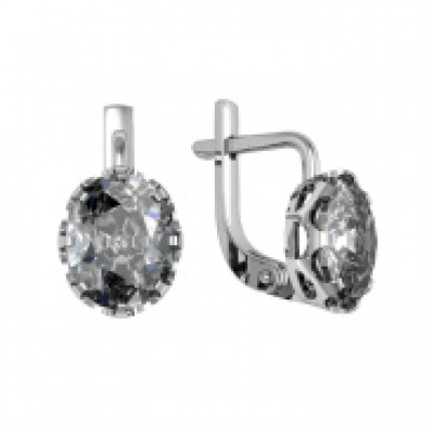Серьги 301569-GH73 (Ag 925) Серебряные грани, ювелирная компания