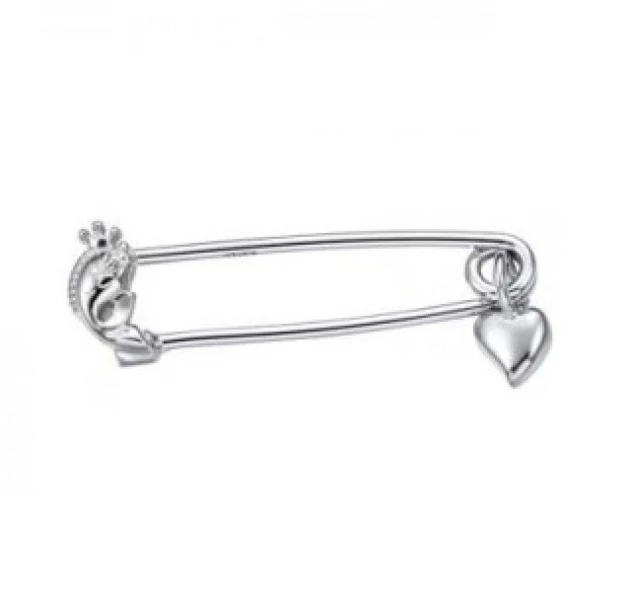 Брошь LLHP 37 (Ag 925) Серебряные грани, ювелирная компания