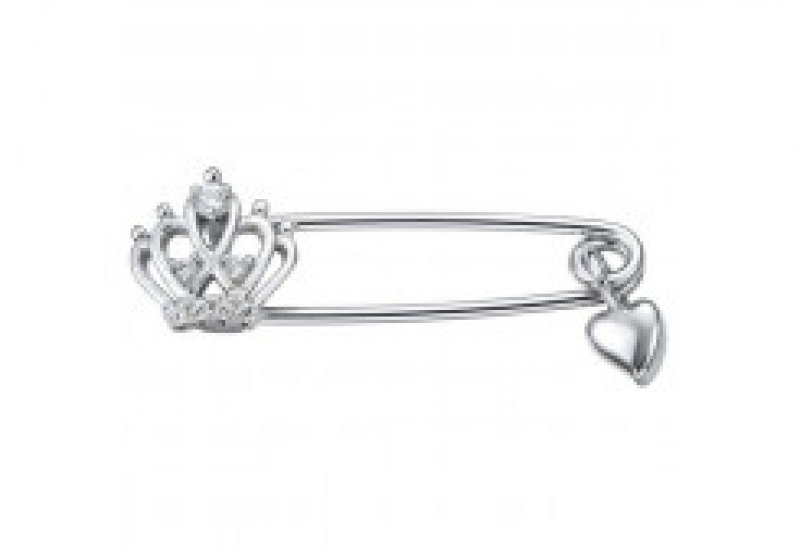 Брошь LLHP 41 (Ag 925) Серебряные грани, ювелирная компания