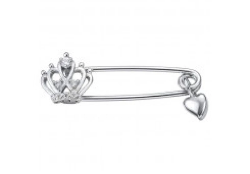 Брошь LLHP 41 (Ag 925) Серебряные грани, ювелирная компания