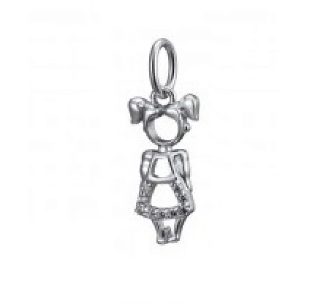 Подвеска LLP 497 (Ag 925) Серебряные грани, ювелирная компания