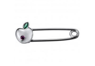 Брошь LLHP 32 (Ag 925) Серебряные грани, ювелирная компания