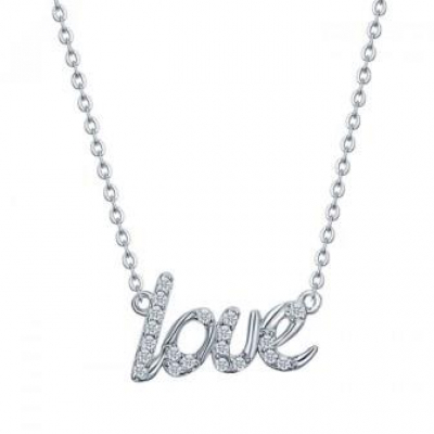 Колье LLN 583 (Ag 925) Серебряные грани, ювелирная компания