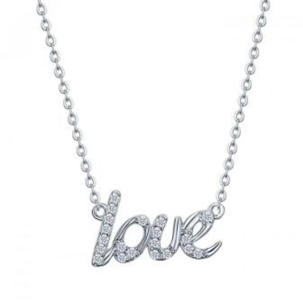 Колье LLN 583 (Ag 925) Серебряные грани, ювелирная компания