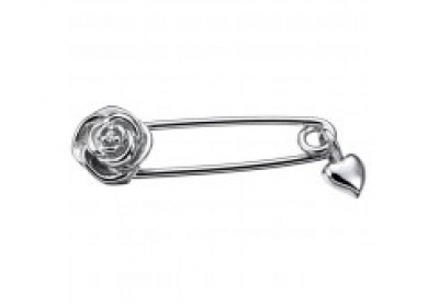 Брошь LLHP 36 (Ag 925) Серебряные грани, ювелирная компания