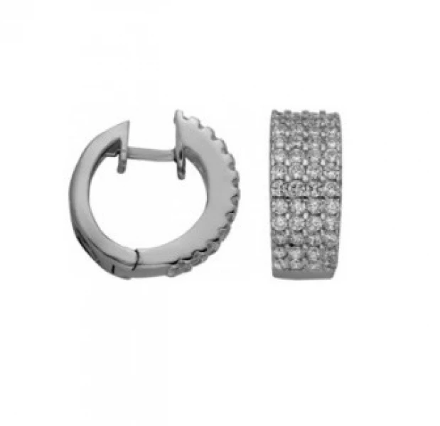 Серьги LLE 212 (Ag 925) Серебряные грани, ювелирная компания