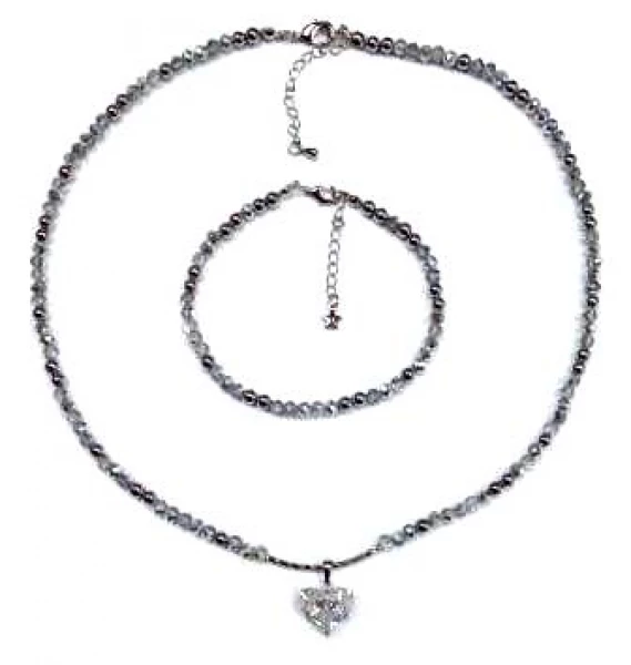 Гарнитур НАВ-Гр-002 Серебряные грани, ювелирная компания